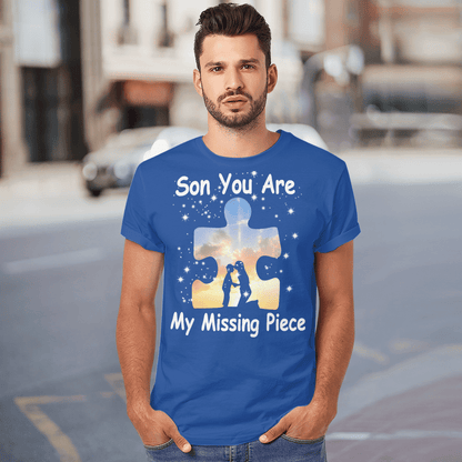 Son you are my missing pieve The Autism T-Shirt, Gift for People with Depression,