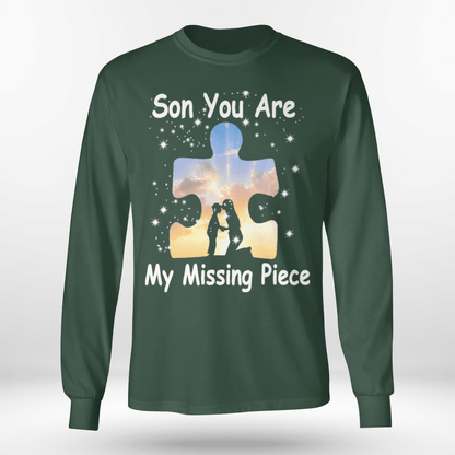 Son you are my missing pieve The Autism T-Shirt, Gift for People with Depression,