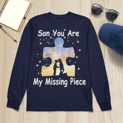 Son you are my missing pieve The Autism T-Shirt, Gift for People with Depression,