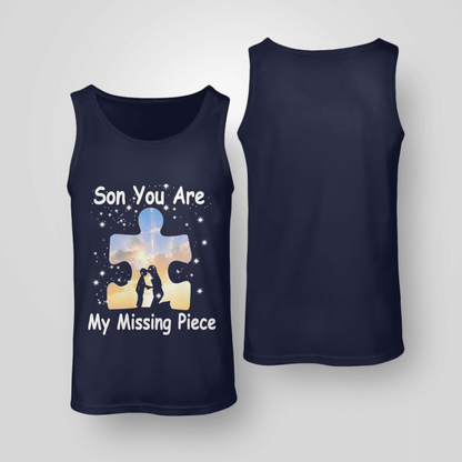 Son you are my missing pieve The Autism T-Shirt, Gift for People with Depression,