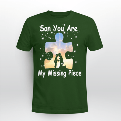 Son you are my missing pieve The Autism T-Shirt, Gift for People with Depression,