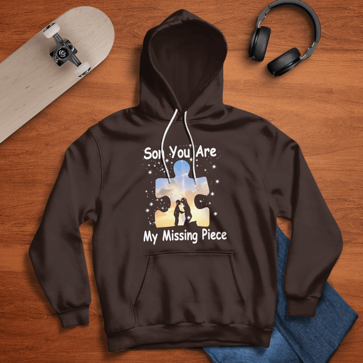 Son you are my missing pieve The Autism T-Shirt, Gift for People with Depression,