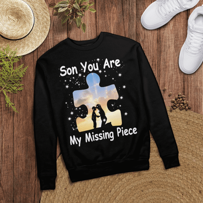 Son you are my missing pieve The Autism T-Shirt, Gift for People with Depression,