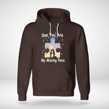 Son you are my missing pieve The Autism T-Shirt, Gift for People with Depression,