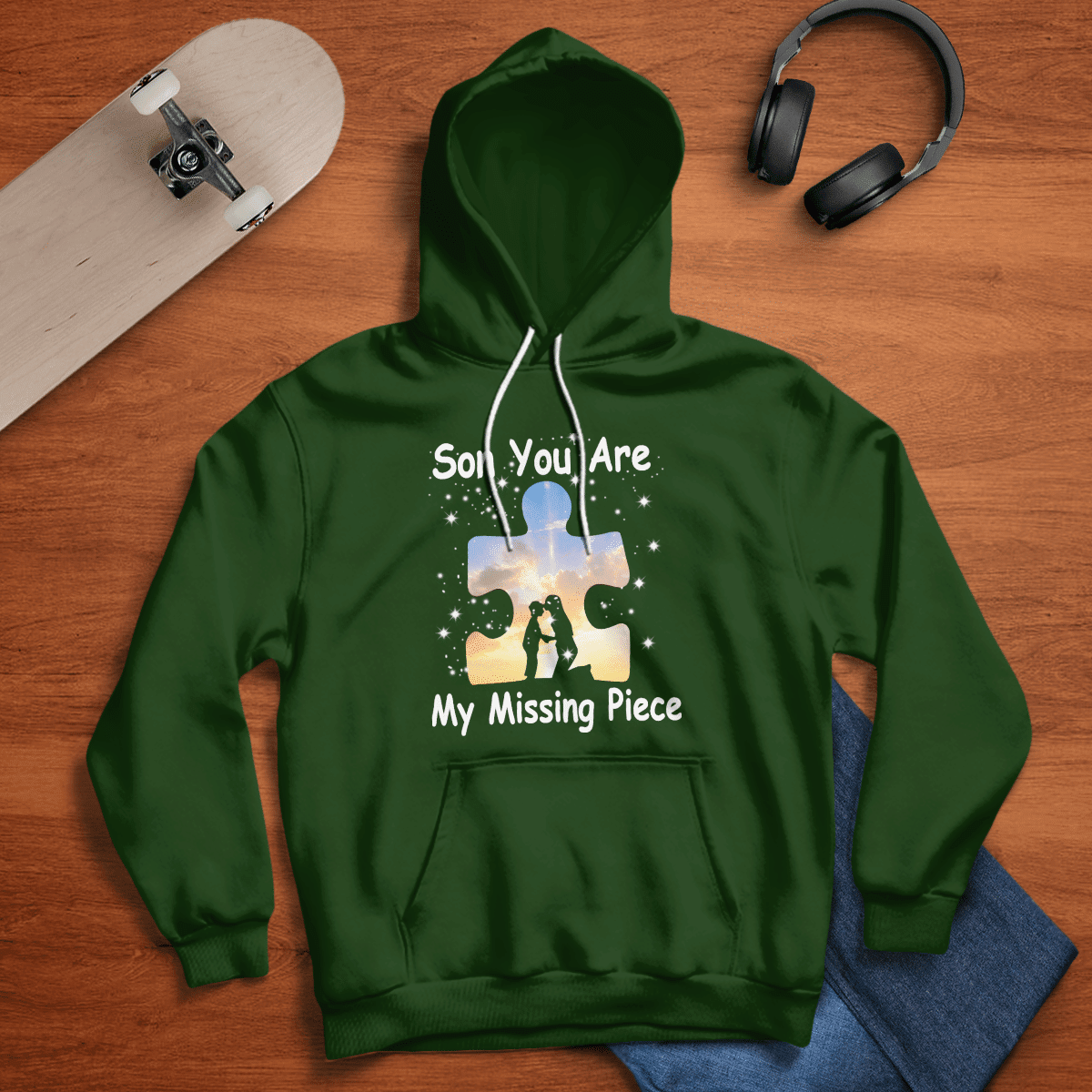 Son you are my missing pieve The Autism T-Shirt, Gift for People with Depression,