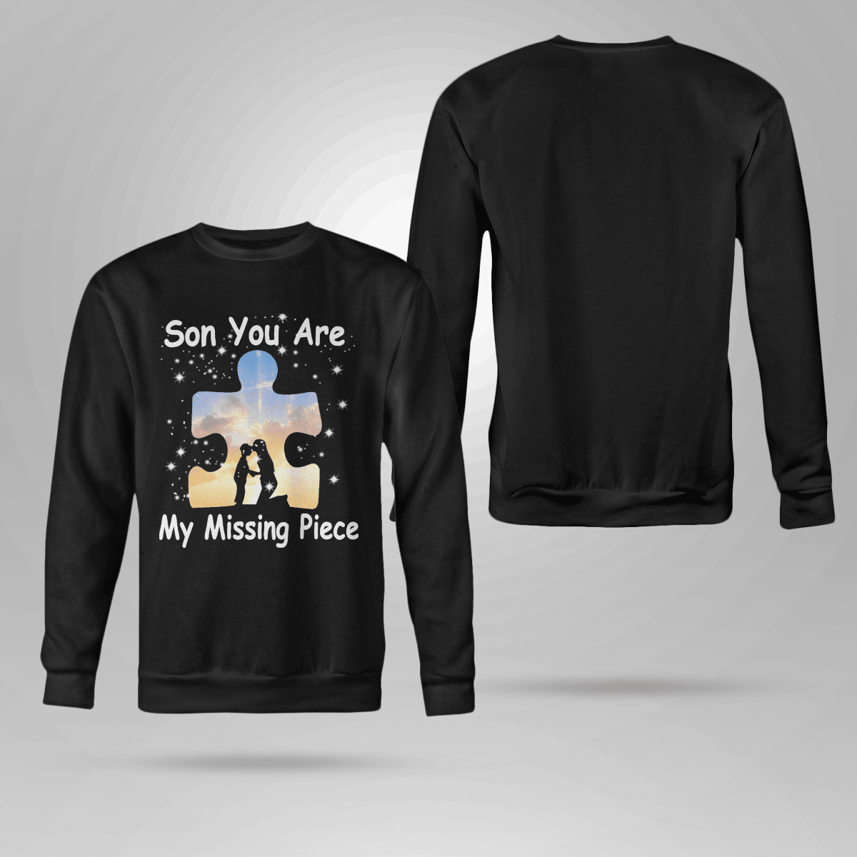Son you are my missing pieve The Autism T-Shirt, Gift for People with Depression,