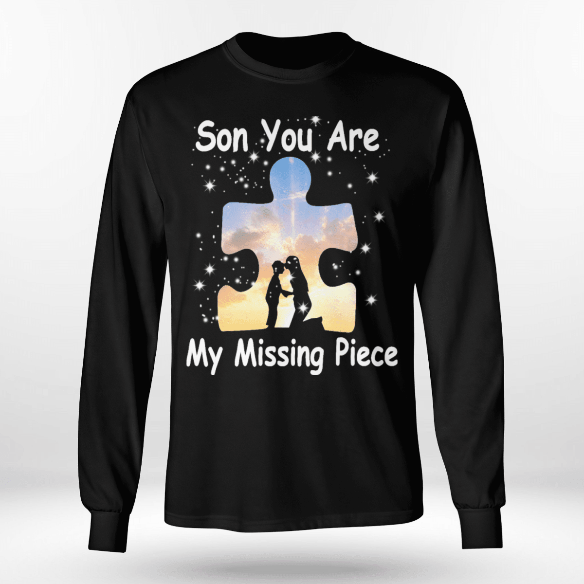 Son you are my missing pieve The Autism T-Shirt, Gift for People with Depression,