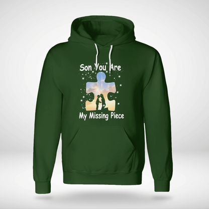 Son you are my missing pieve The Autism T-Shirt, Gift for People with Depression,