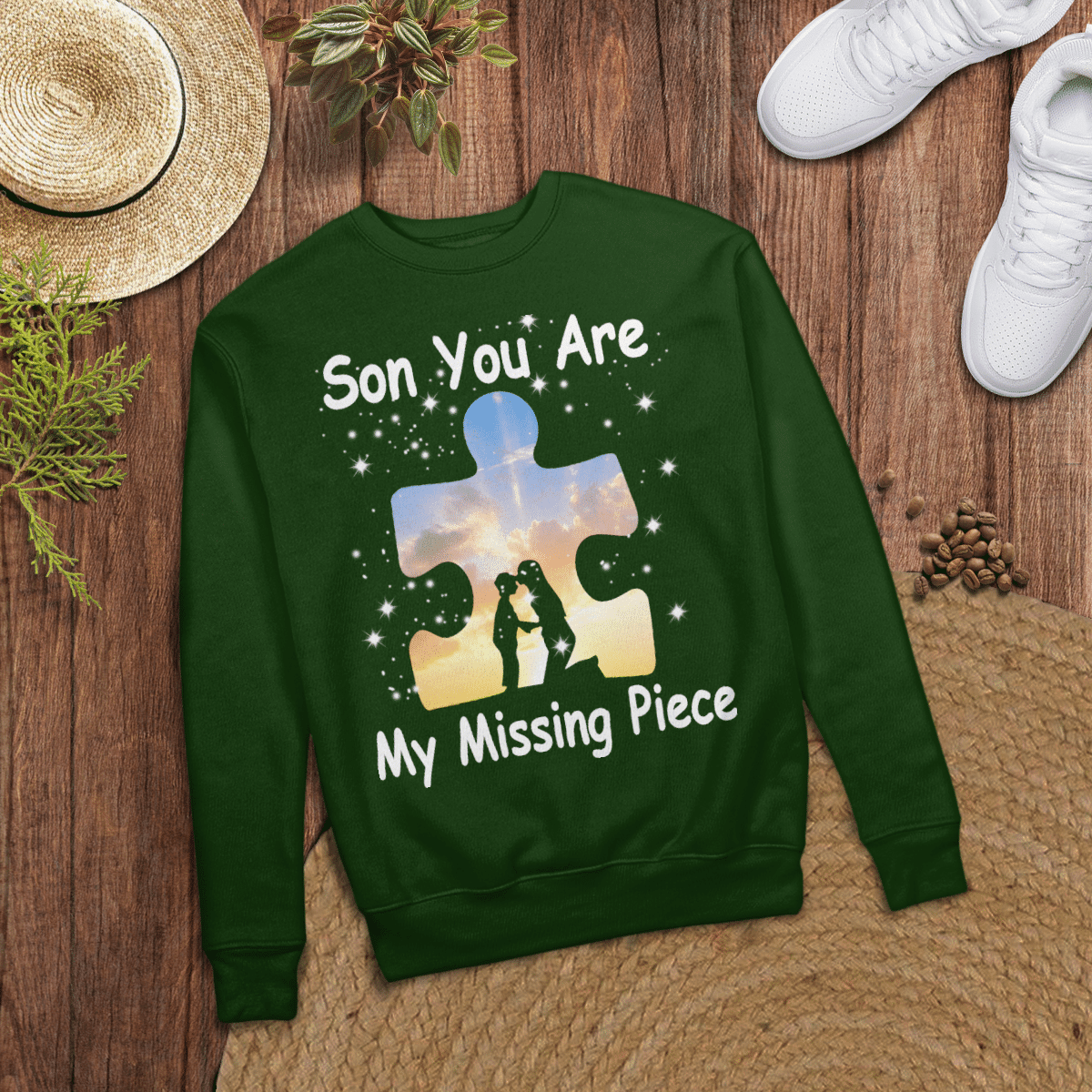 Son you are my missing pieve The Autism T-Shirt, Gift for People with Depression,