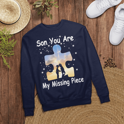 Son you are my missing pieve The Autism T-Shirt, Gift for People with Depression,