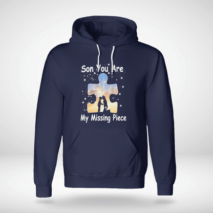 Son you are my missing pieve The Autism T-Shirt, Gift for People with Depression,