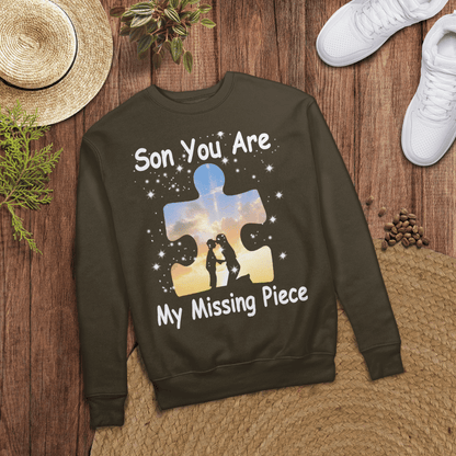Son you are my missing pieve The Autism T-Shirt, Gift for People with Depression,