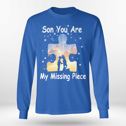 Son you are my missing pieve The Autism T-Shirt, Gift for People with Depression,