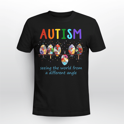 Autism bird The Autism T-Shirt, Gift for People with Depression,