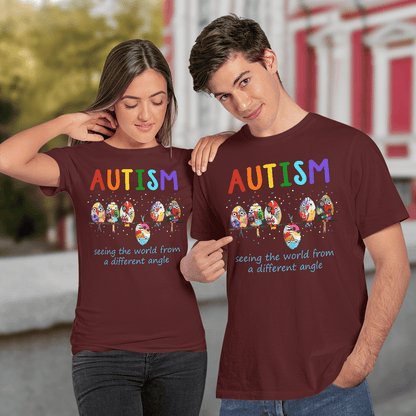 Autism bird The Autism T-Shirt, Gift for People with Depression,