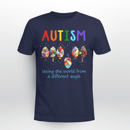 Autism bird The Autism T-Shirt, Gift for People with Depression,