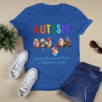 Autism bird The Autism T-Shirt, Gift for People with Depression,