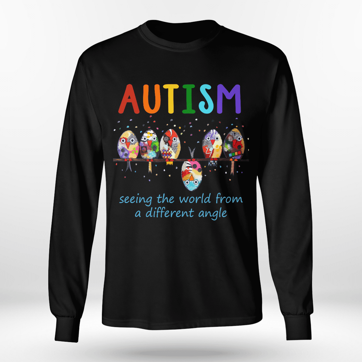 Autism bird The Autism T-Shirt, Gift for People with Depression,
