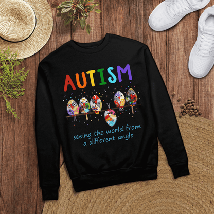 Autism bird The Autism T-Shirt, Gift for People with Depression,