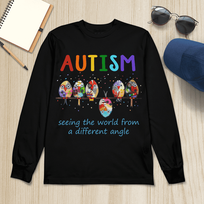 Autism bird The Autism T-Shirt, Gift for People with Depression,