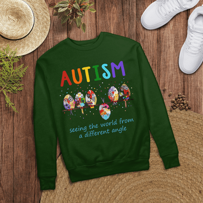 Autism bird The Autism T-Shirt, Gift for People with Depression,