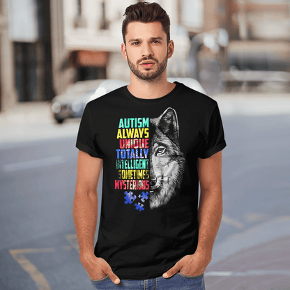 Autism always unique The Autism T-Shirt, Gift for People with Depression,