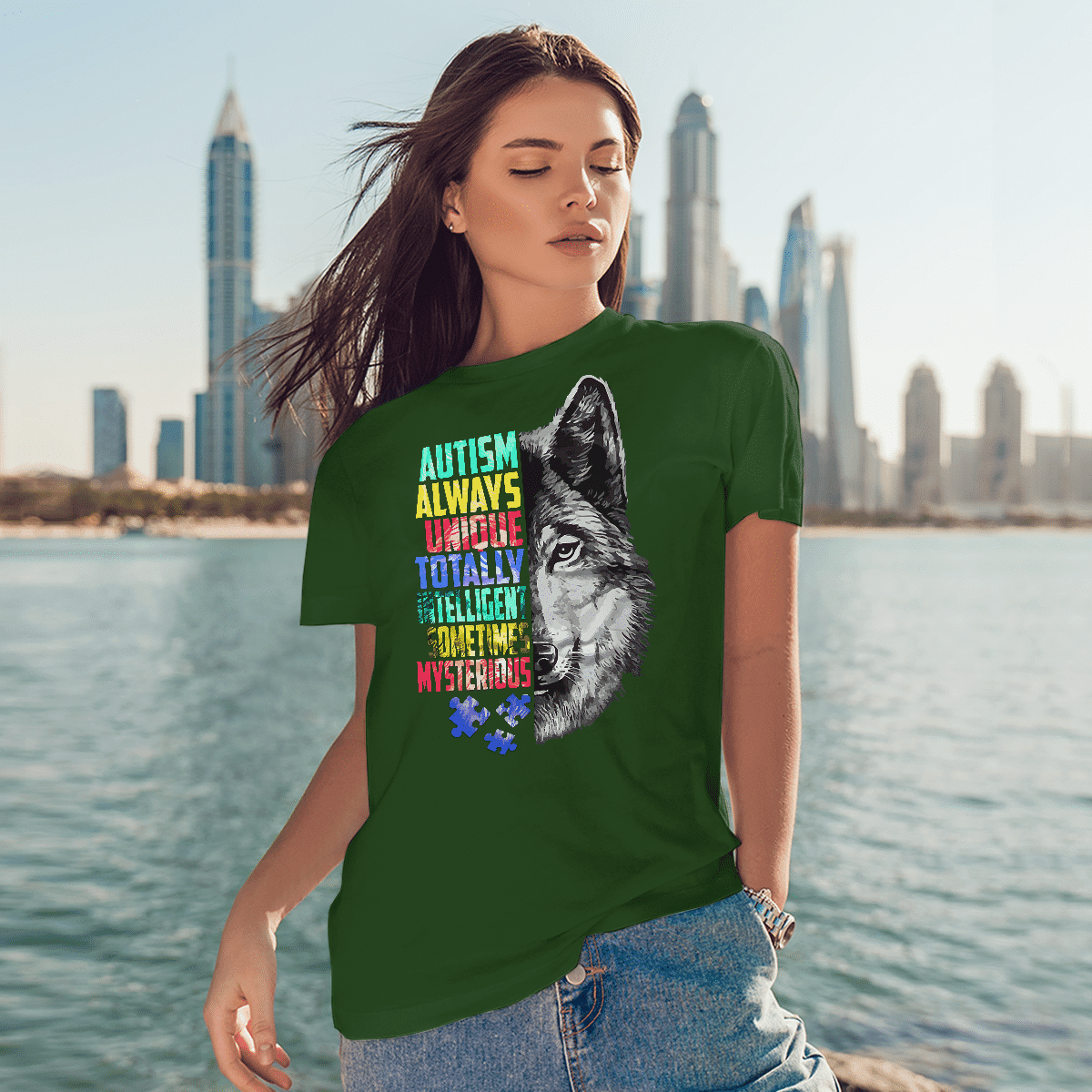 Autism always unique The Autism T-Shirt, Gift for People with Depression,