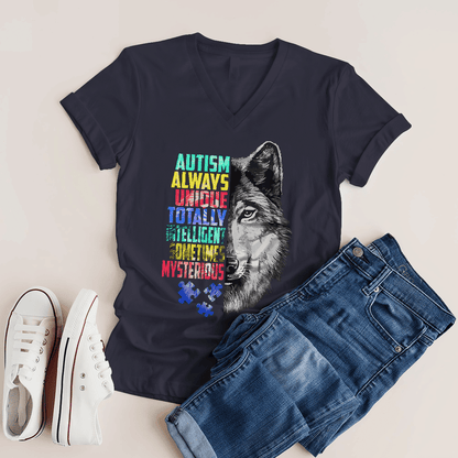Autism always unique The Autism T-Shirt, Gift for People with Depression,