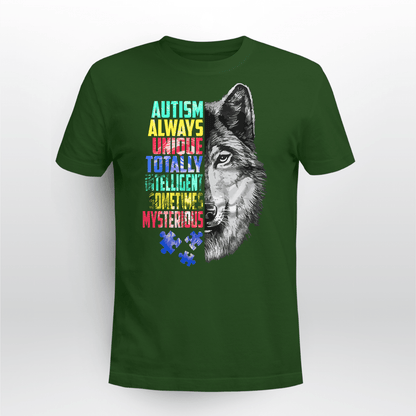 Autism always unique The Autism T-Shirt, Gift for People with Depression,