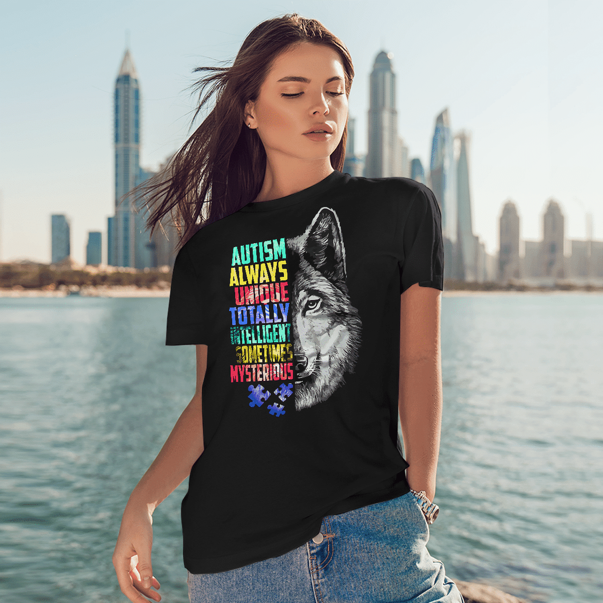 Autism always unique The Autism T-Shirt, Gift for People with Depression,