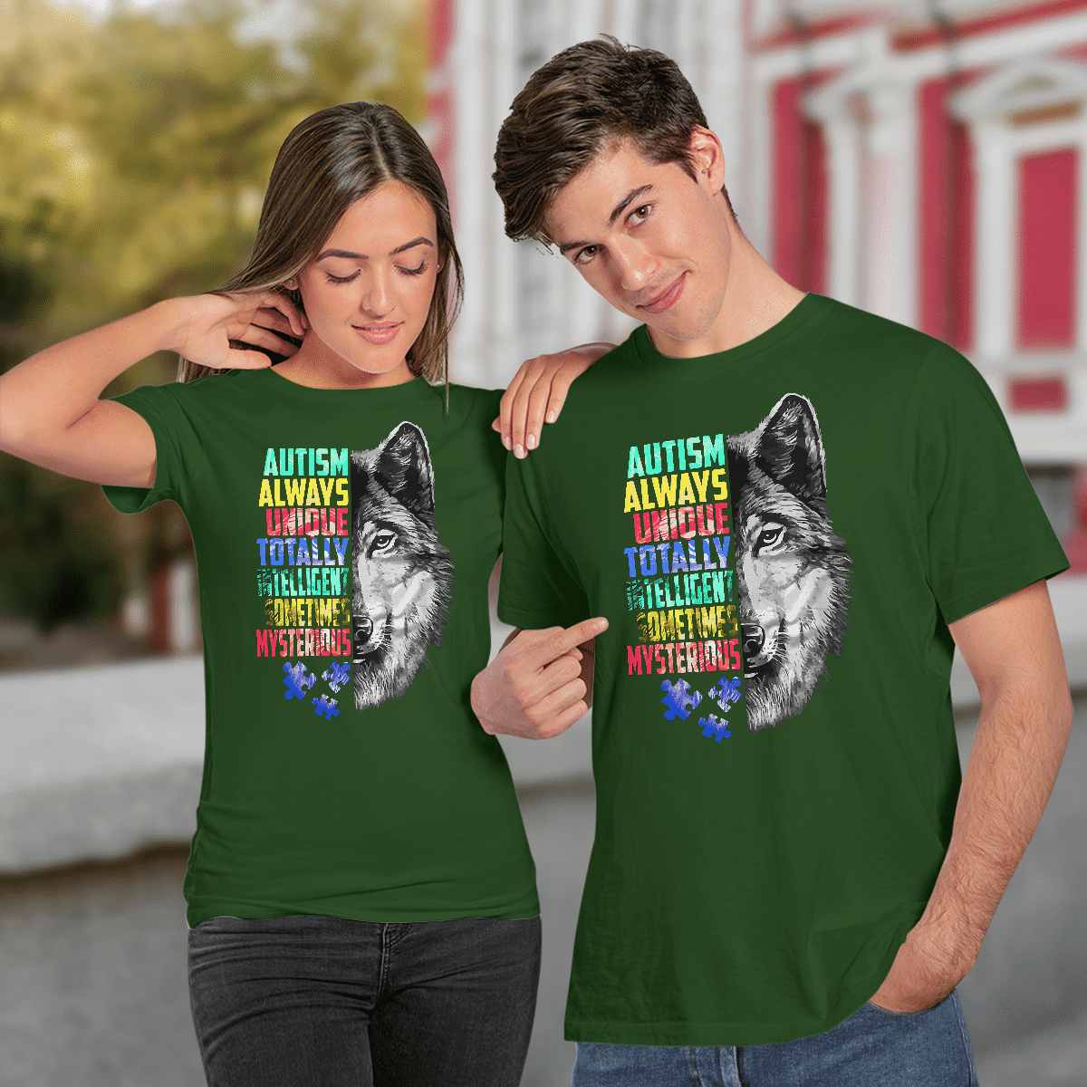 Autism always unique The Autism T-Shirt, Gift for People with Depression,