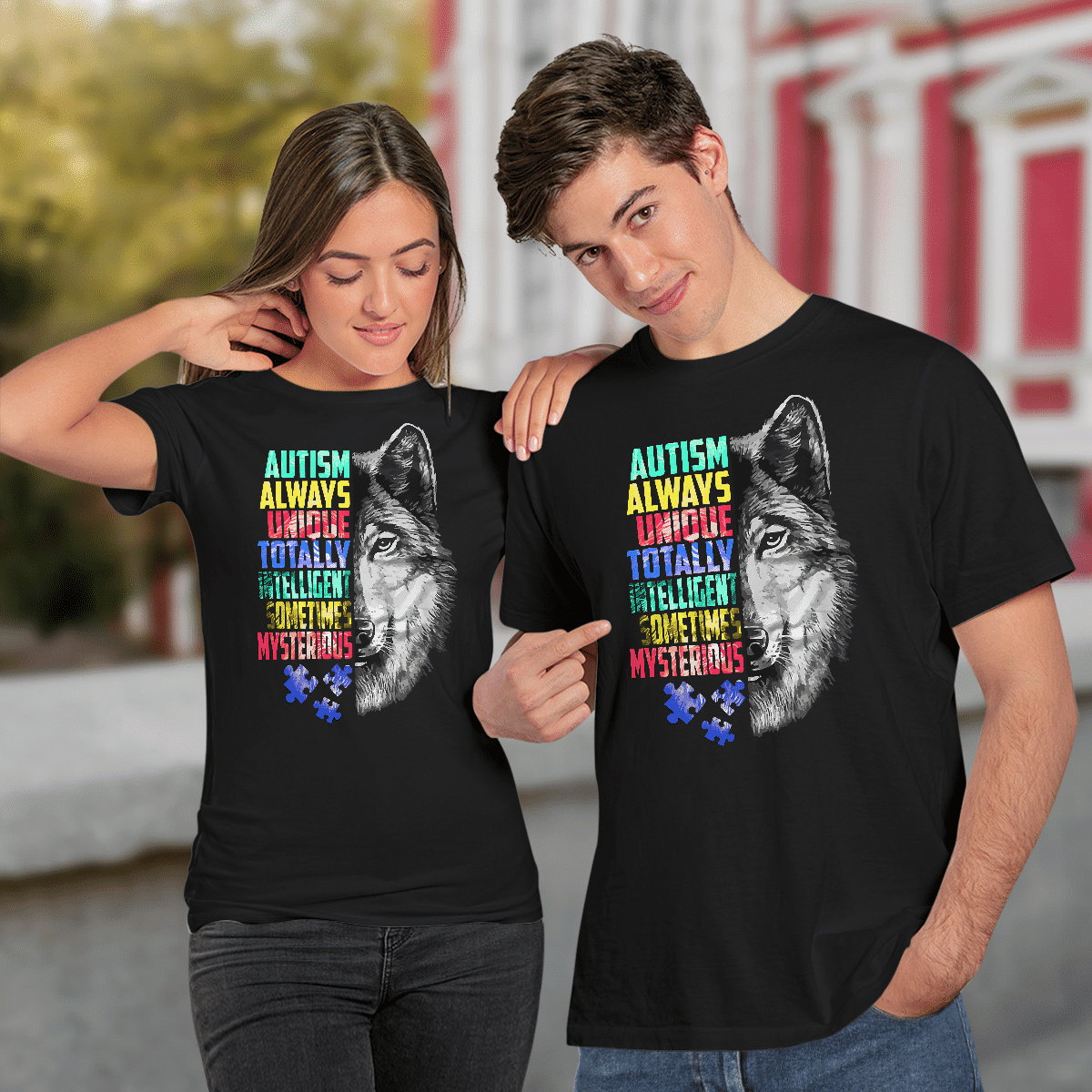 Autism always unique The Autism T-Shirt, Gift for People with Depression,