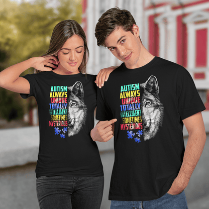 Autism always unique The Autism T-Shirt, Gift for People with Depression,
