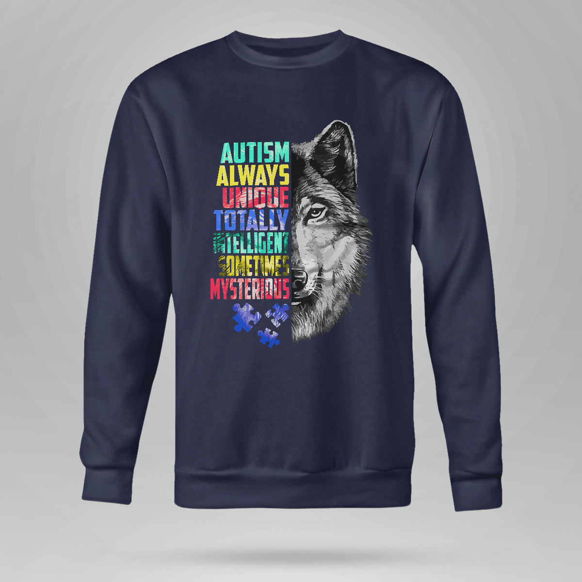 Autism always unique The Autism T-Shirt, Gift for People with Depression,