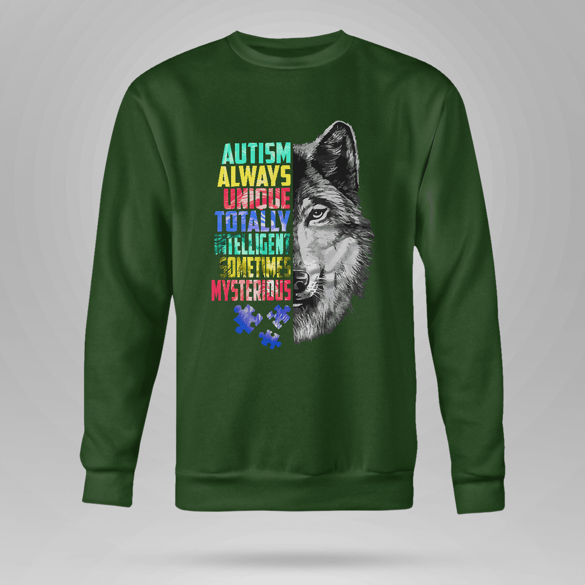 Autism always unique The Autism T-Shirt, Gift for People with Depression,