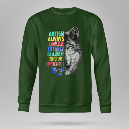 Autism always unique The Autism T-Shirt, Gift for People with Depression,
