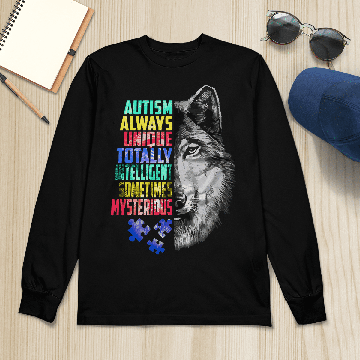 Autism always unique The Autism T-Shirt, Gift for People with Depression,