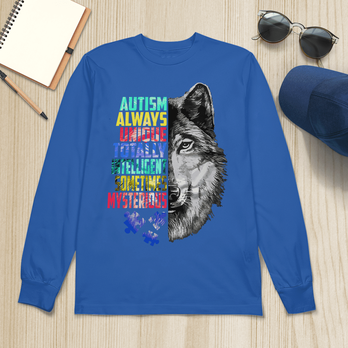 Autism always unique The Autism T-Shirt, Gift for People with Depression,