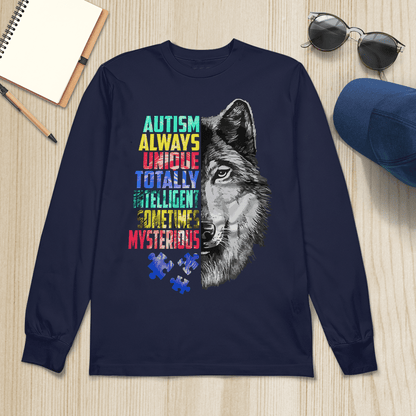 Autism always unique The Autism T-Shirt, Gift for People with Depression,