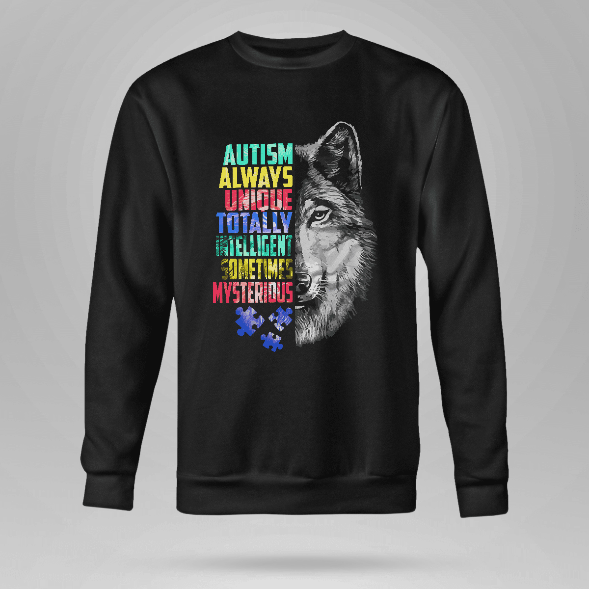 Autism always unique The Autism T-Shirt, Gift for People with Depression,