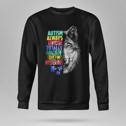 Autism always unique The Autism T-Shirt, Gift for People with Depression,