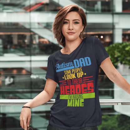 Autism dad The Autism T-Shirt, Gift for People with Depression,