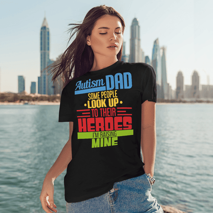Autism dad The Autism T-Shirt, Gift for People with Depression,
