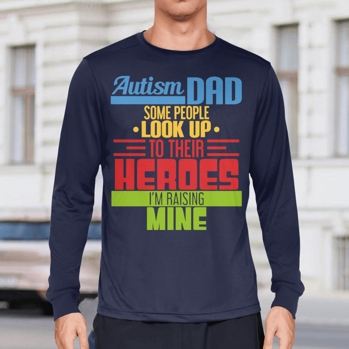 Autism dad The Autism T-Shirt, Gift for People with Depression,