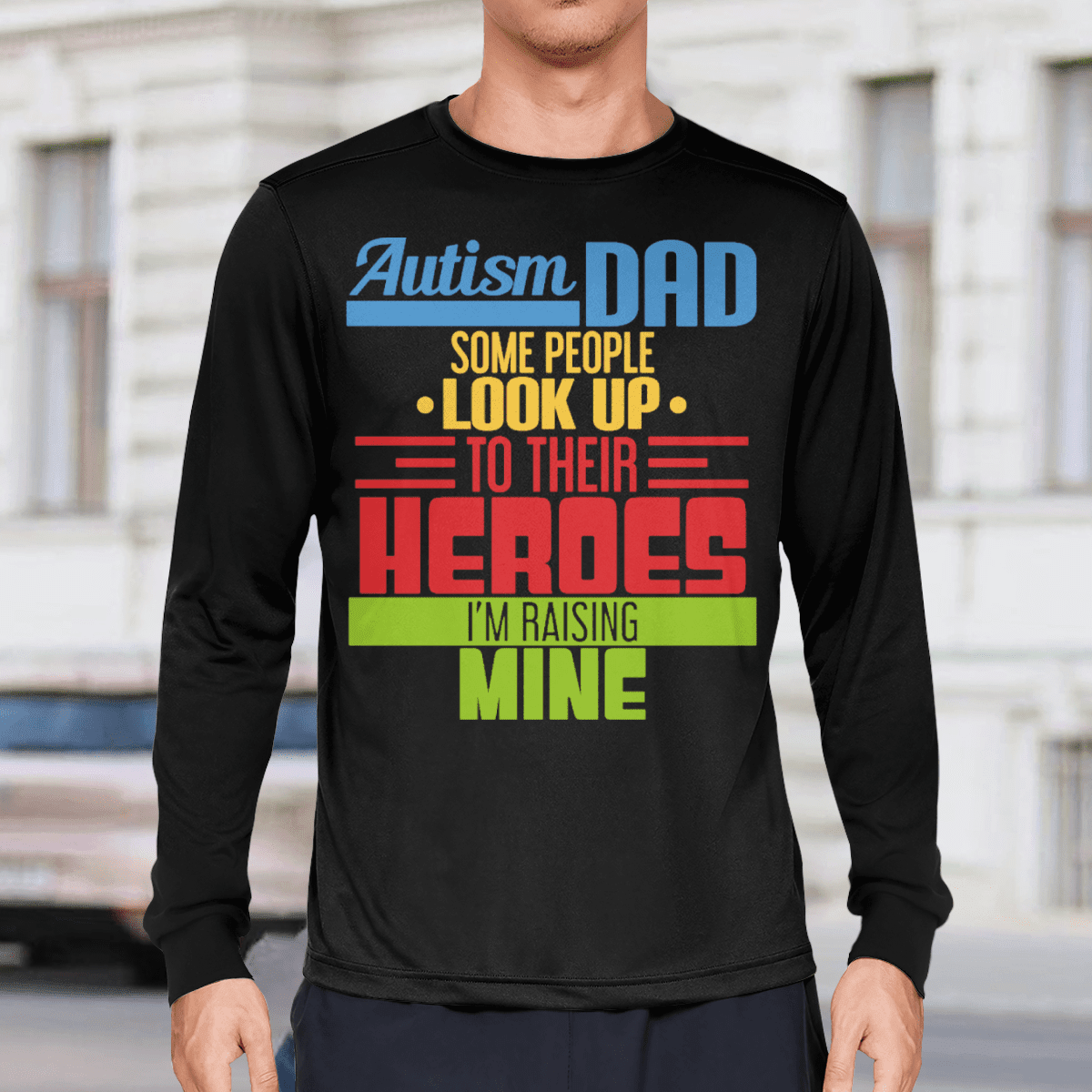 Autism dad The Autism T-Shirt, Gift for People with Depression,