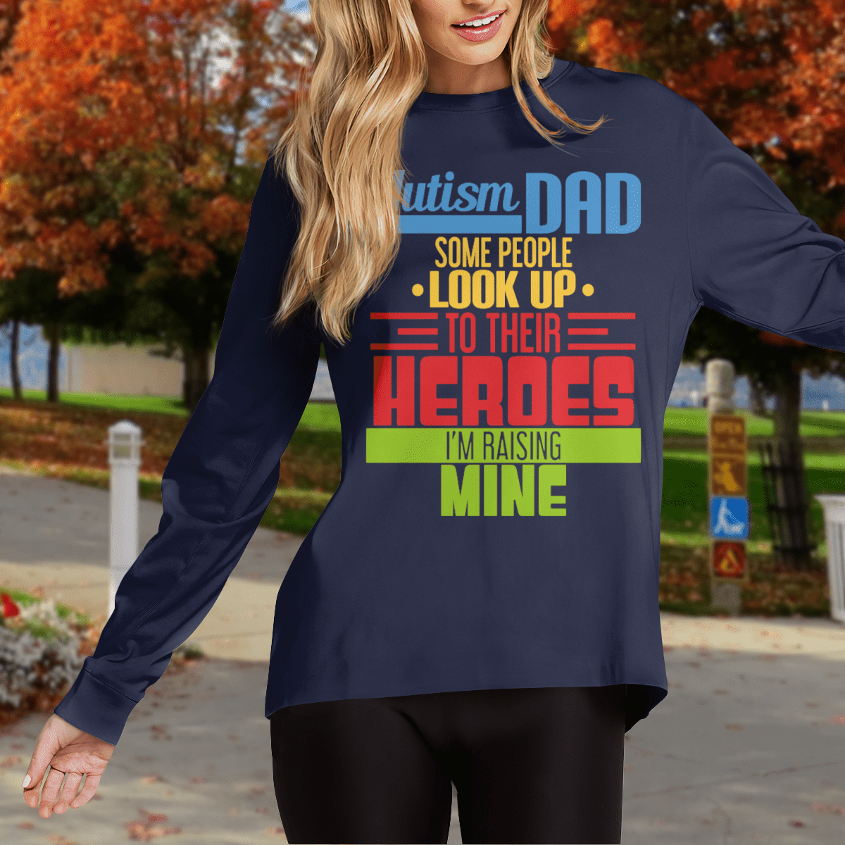 Autism dad The Autism T-Shirt, Gift for People with Depression,