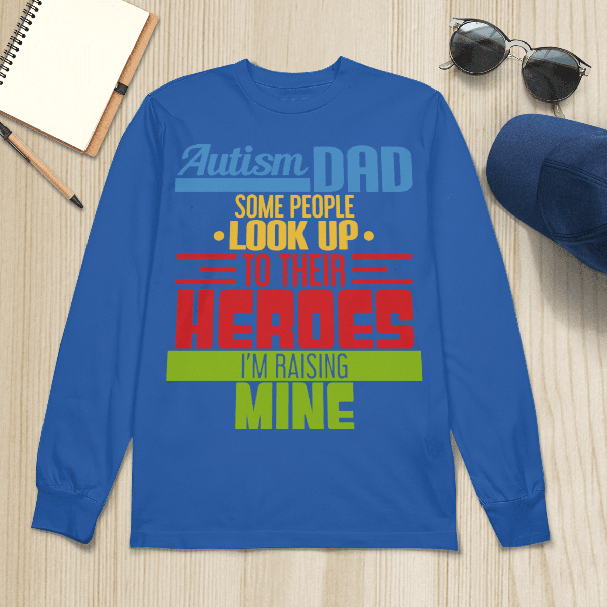 Autism dad The Autism T-Shirt, Gift for People with Depression,
