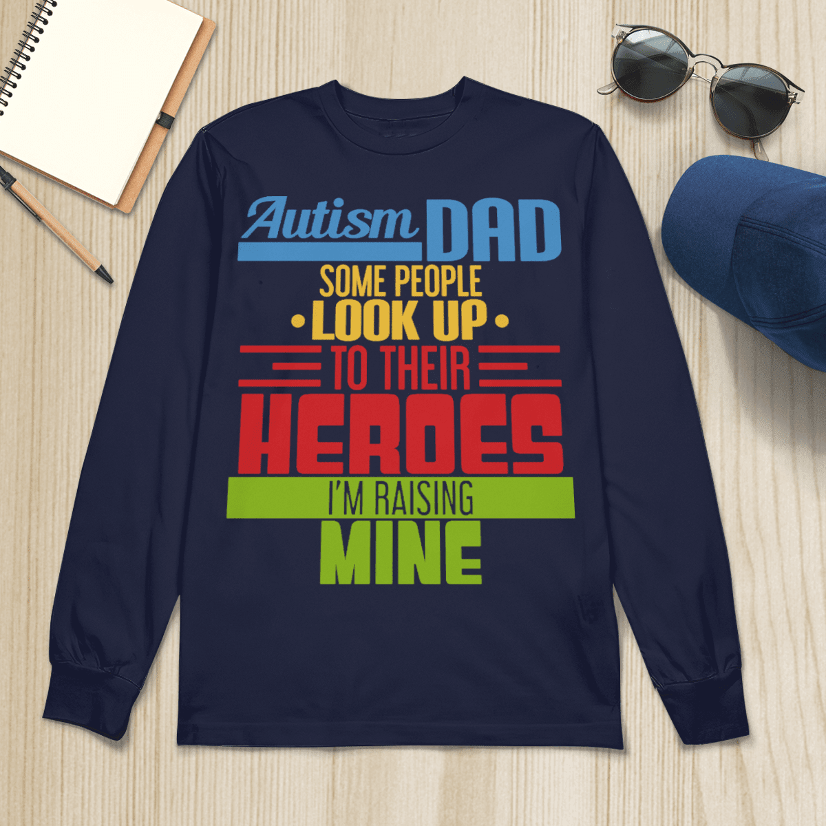 Autism dad The Autism T-Shirt, Gift for People with Depression,