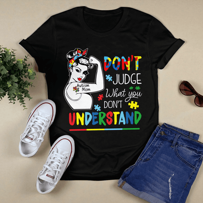 Autism mom T-Shirt, Gift for People with Depression,