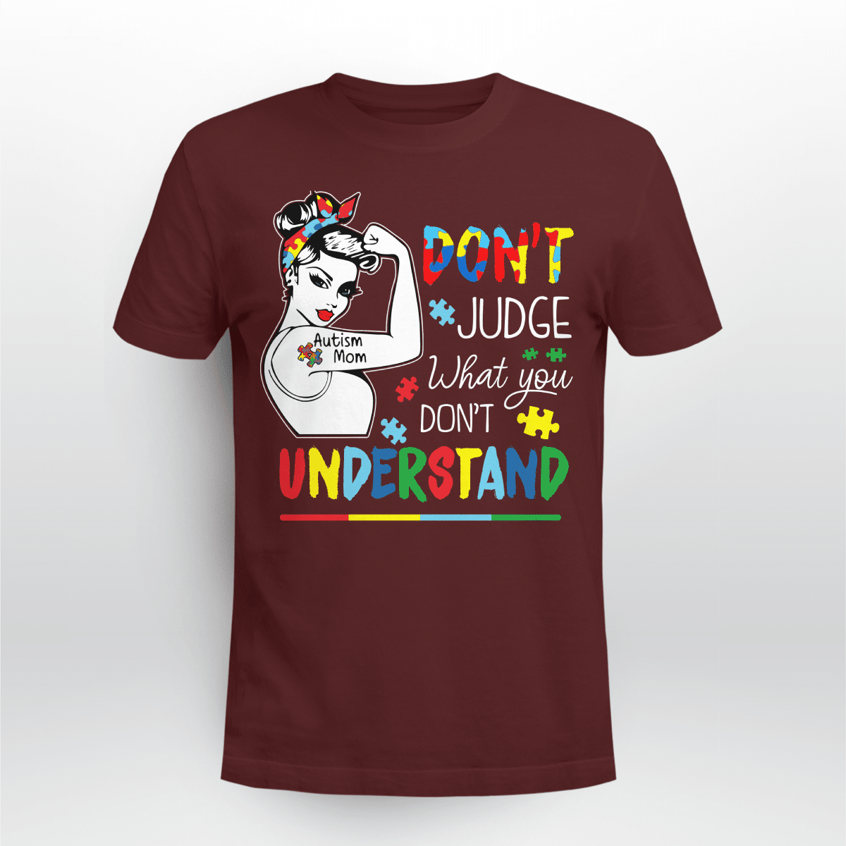 Autism mom T-Shirt, Gift for People with Depression,